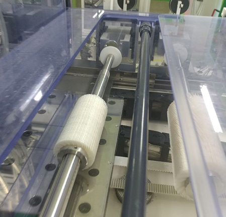 玻璃基板测试阵型图像，使用自主设备